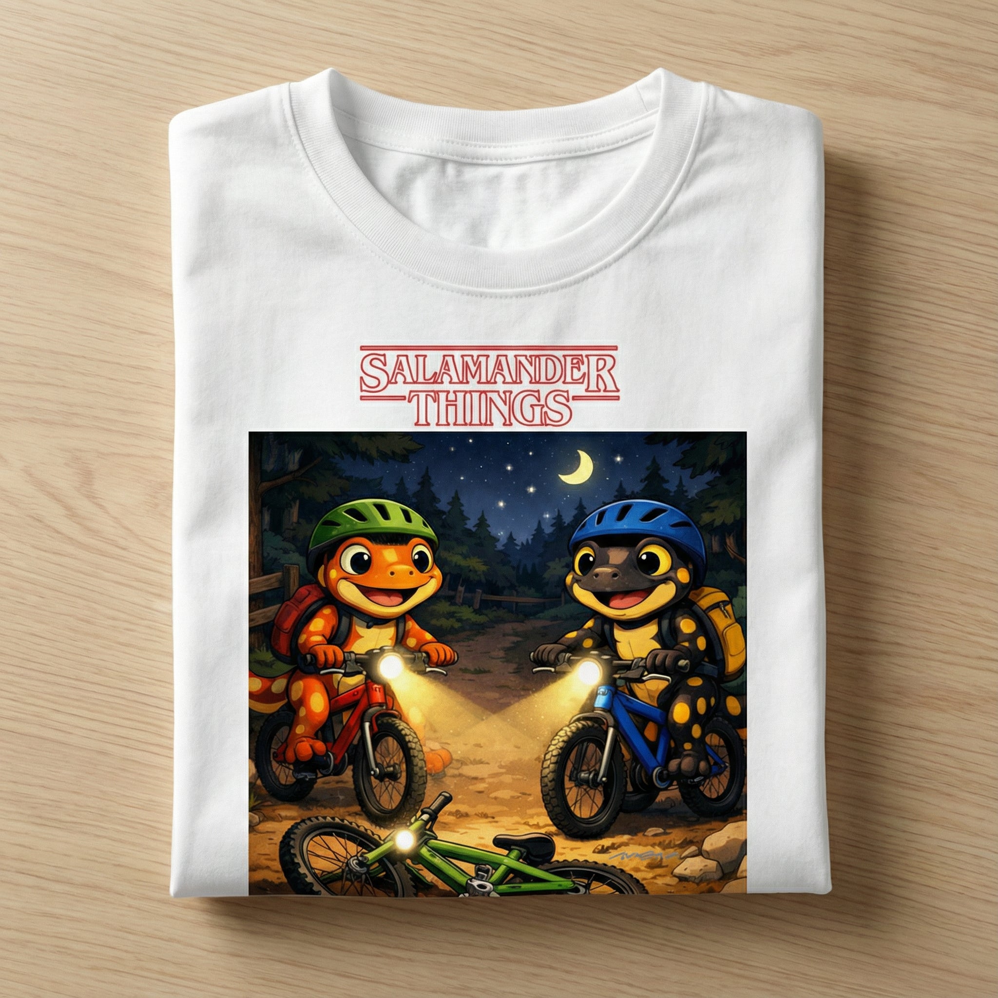 Salamander Things shirt | Parody Stranger Things Serie T-shirt | Funny Movie T-shirt | Movie Gift | Serie Gift | Unisex Big & Tall