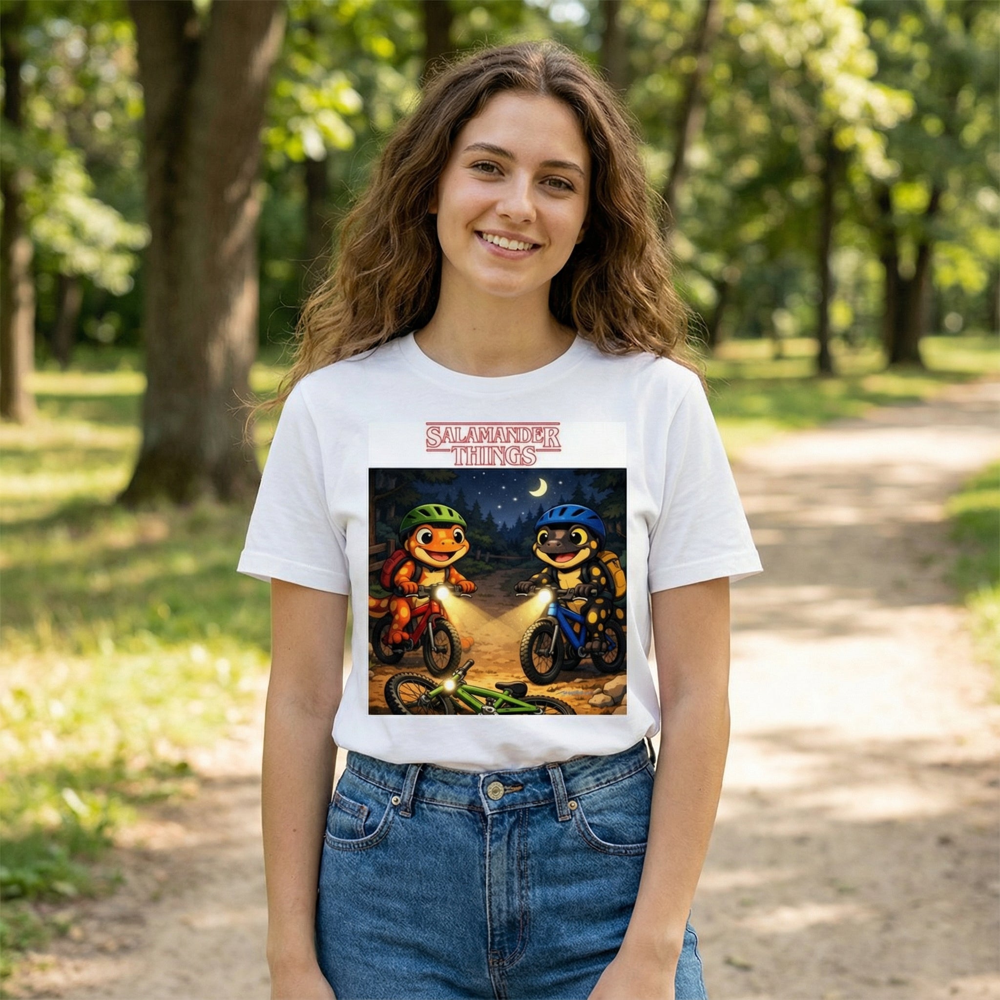 Salamander Things shirt | Parody Stranger Things Serie T-shirt | Funny Movie T-shirt | Movie Gift | Serie Gift | Unisex Big & Tall
