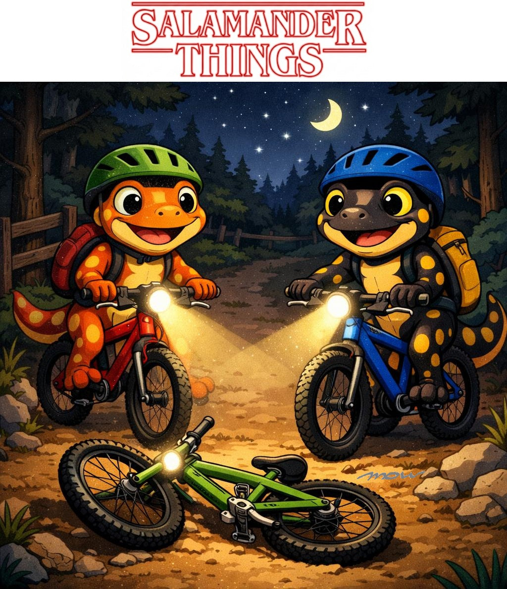 Salamander Things shirt | Parody Stranger Things Serie T-shirt | Funny Movie T-shirt | Movie Gift | Serie Gift | Unisex Big & Tall