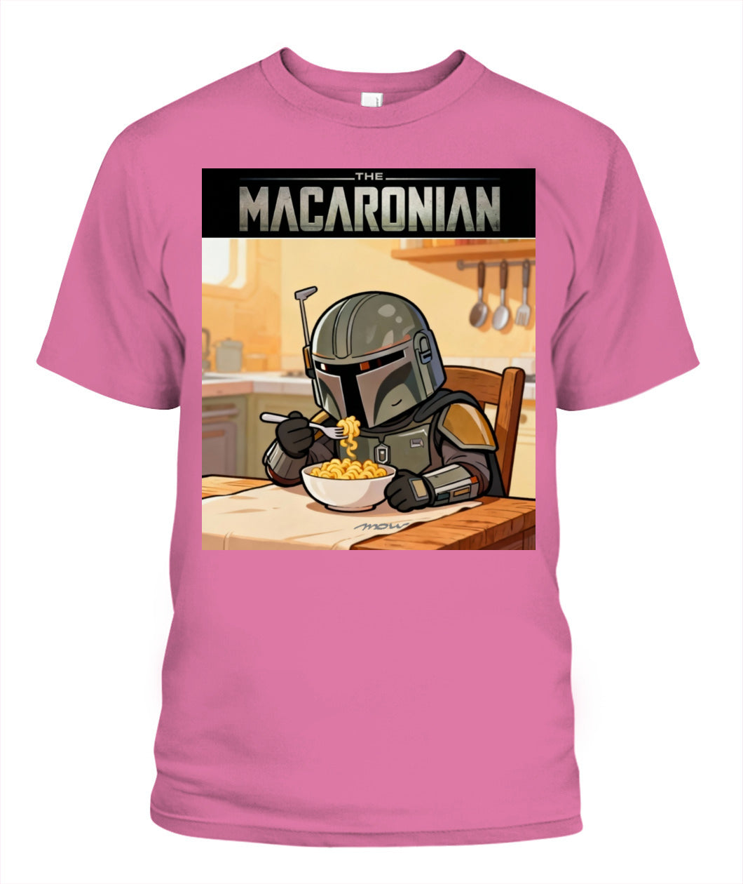 Macaronian shirt | Mandalorian Serie T-shirt | Funny Movie T-shirt | Movie Gift | Serie Gift | Unisex Big & Tall